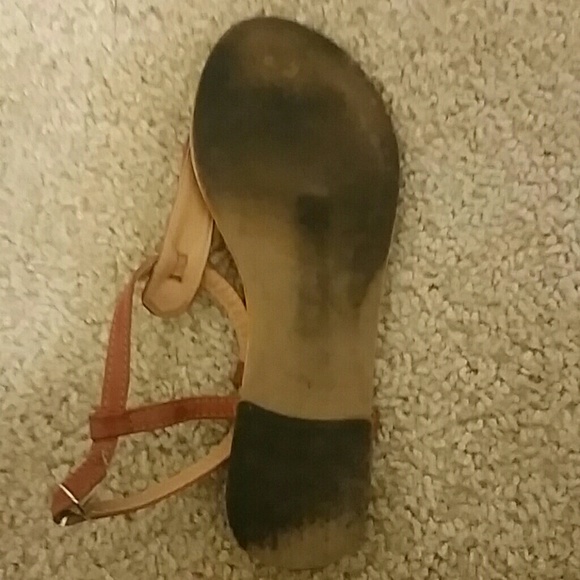 🚫DONATED🚫 Cognac Sandals - Picture 3 of 3